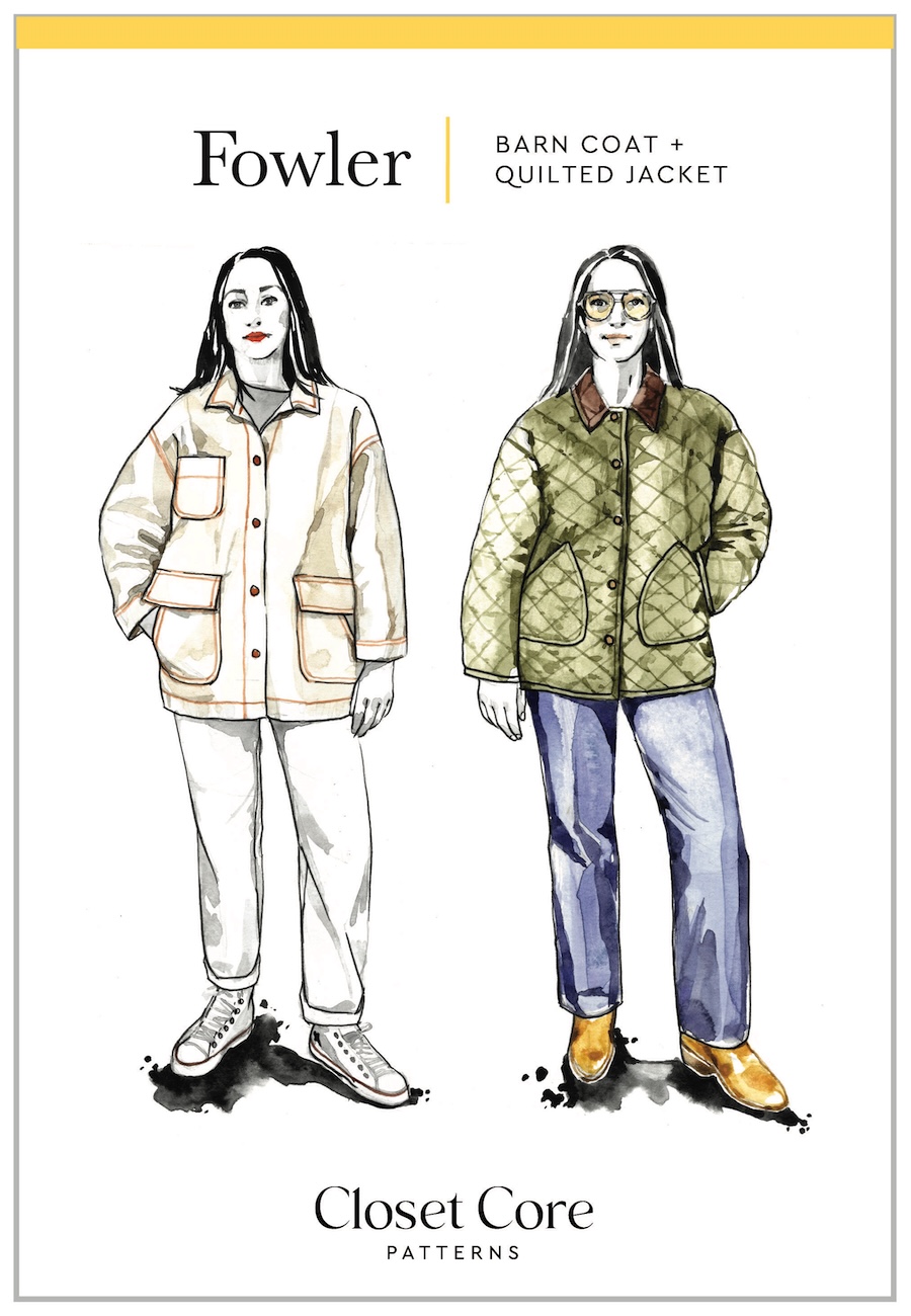 Fowler Jacket By Closet Core Patterns