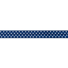 Dark Blue Foldover Elastic Spot - 16mm X 25m