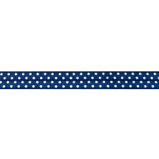 Dark Blue Foldover Elastic Spot - 16mm X 25m