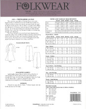 Vietnamese Ao Dai by Folkwear Patterns