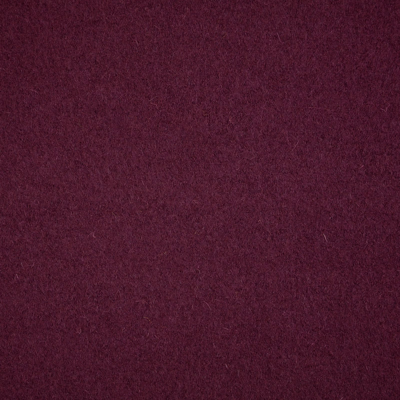 Aubergine Boiled Wool from Cairn by Modelo Fabrics