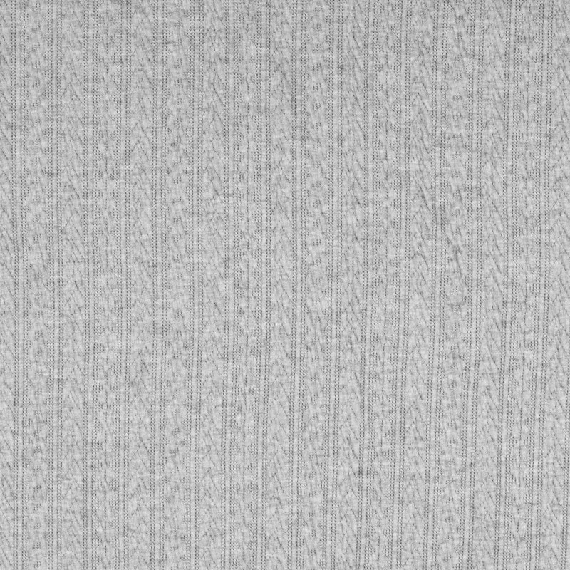 Soft Grey Jacquard Knit from Kolsnap by Modelo Fabrics