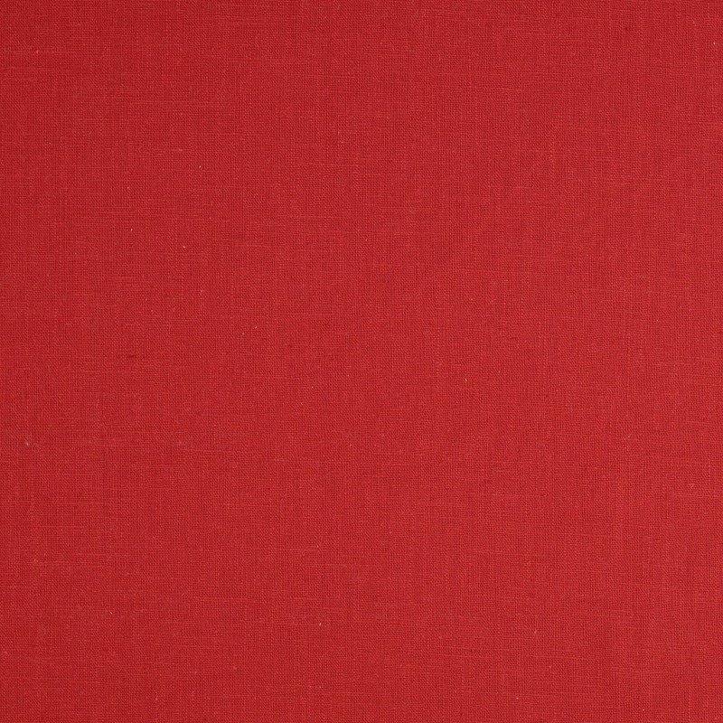 Red Washed Linen from Carlow by Modelo Fabrics