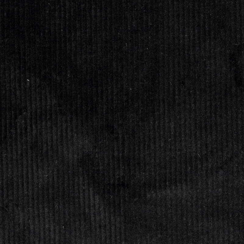 Black Chunky Stretch Needlecord from Danbury II by Modelo Fabrics