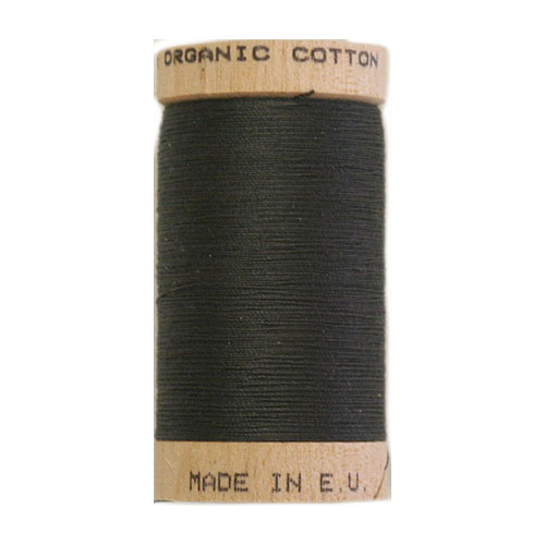 Scanfil Organic Thread 100 Metre Spool - Charcoal