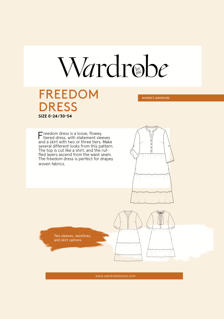 Freedom Dress Pattern By Wardrobe By Me