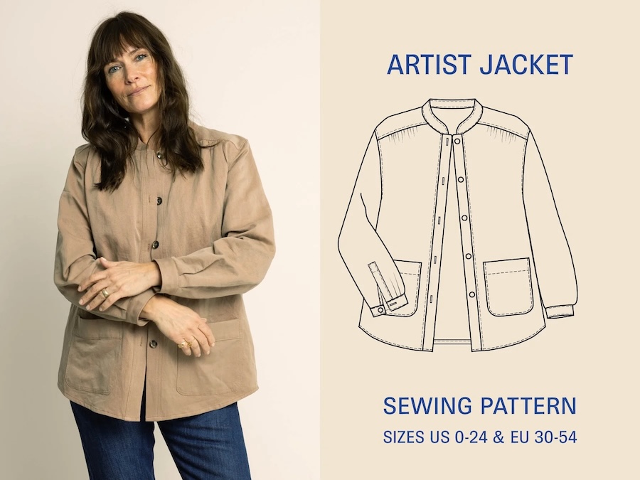 Artist Jacket Pattern By Wardrobe By Me