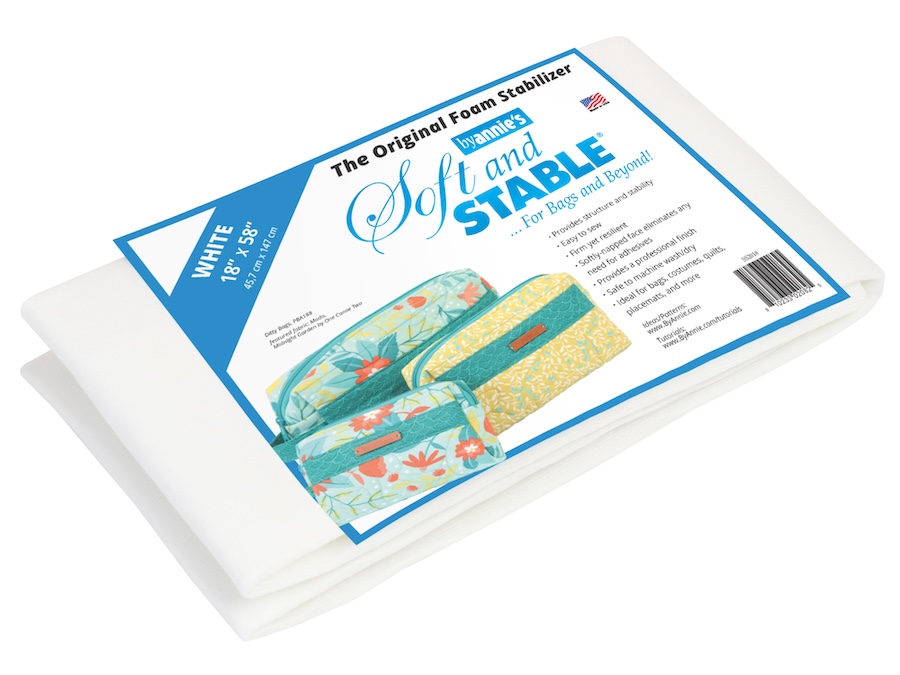 Soft And Stable Foam Stabiliser 18in (46cm) X 58in (147cm) White (SS2018)
