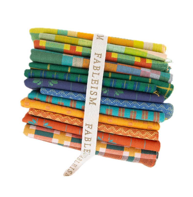 13 Piece Fat Quarter Bundle Of Happy Camper By Fableism (Avail Oct)
