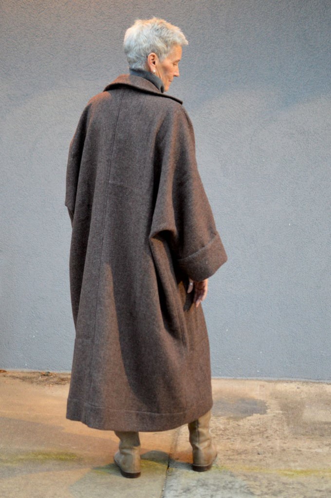 Overcoat From Basics Range by Folkwear Patterns