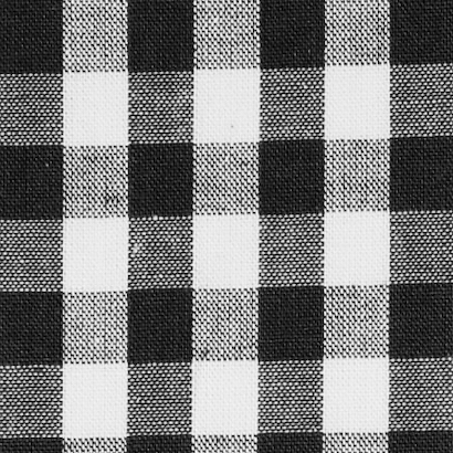 Black / White Yarn Dyed Large Gingham Check from Kobenz by Modelo Fabrics