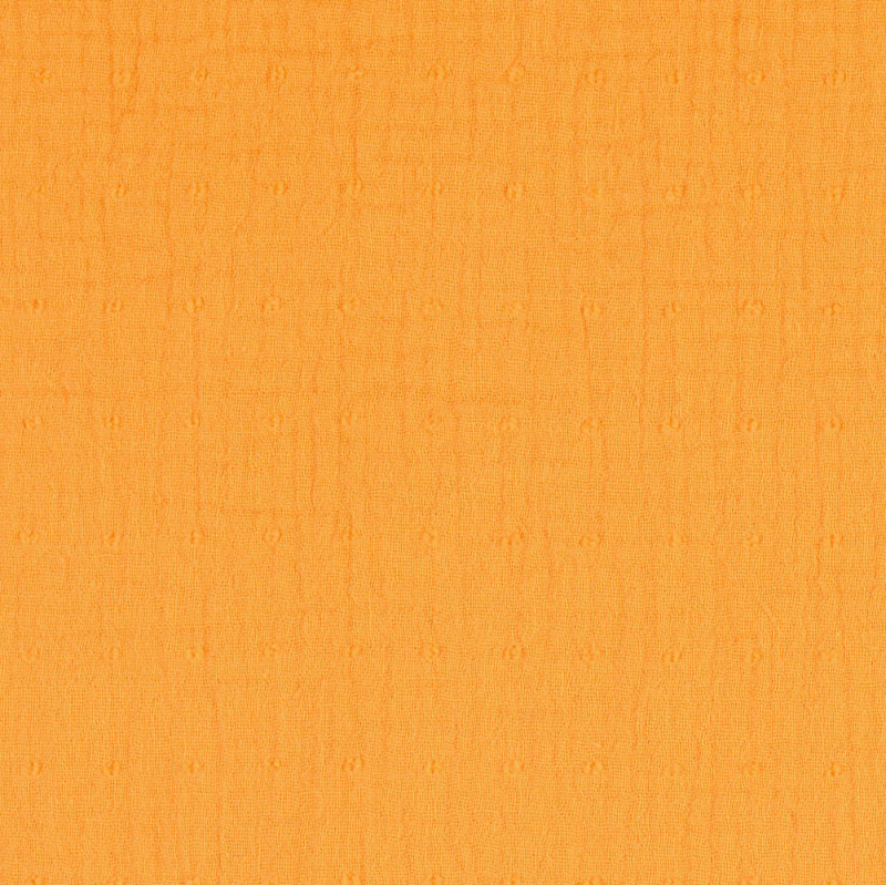Mustard Dobby Double Gauze from Milsato by Modelo Fabrics