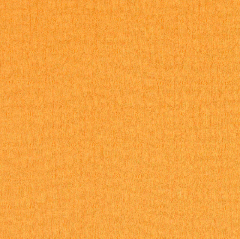 Mustard Dobby Double Gauze from Milsato by Modelo Fabrics