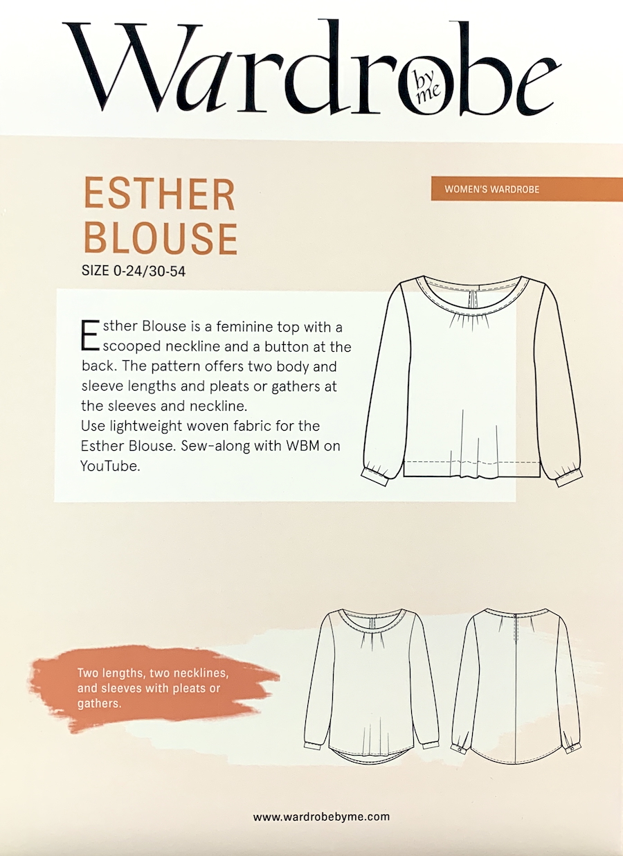 Esther Blouse Pattern by Wardrobe By Me
